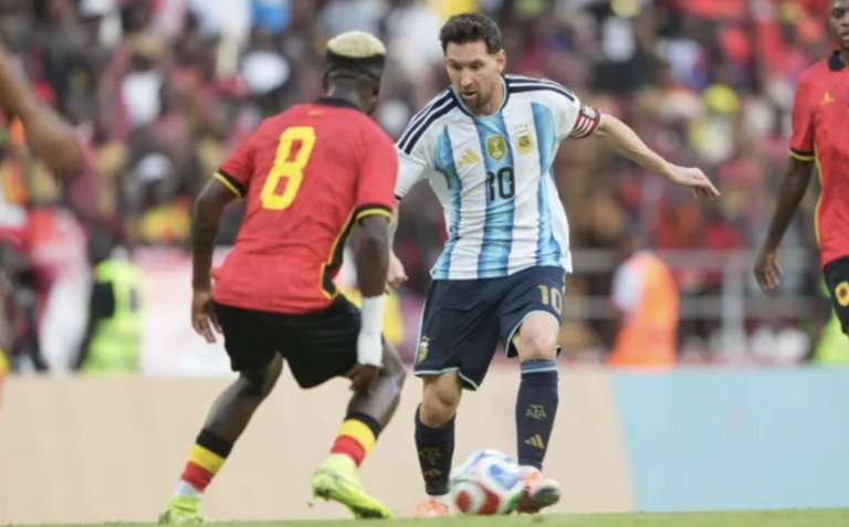 Argentina derrotó a Angola